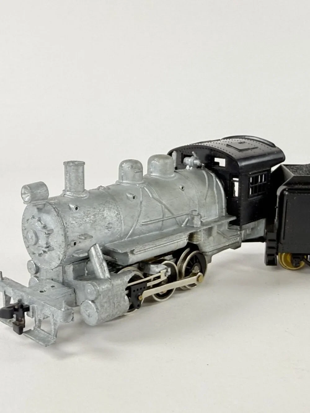 Vintage Mantua HO Scale Train Locomotive & Tender Diecast Black/Silver